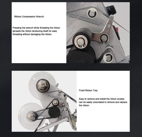 Small Manual Ribbon Coder Suitable for Plastic Bags, Food Bags to Print the Date of Production LBM-SXY-1502 - Image 6